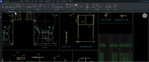 BricsCAD V23.2에서 업데이트된 사용자 인터페이스