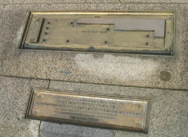 Imperial versus Metric- The standard for Imperial Measurement - geograph.org .uk - 104008