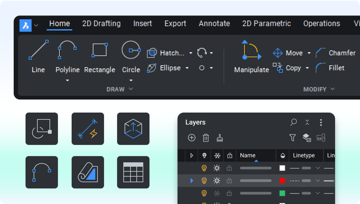 Familiar interface and commands Familiar interface and commands