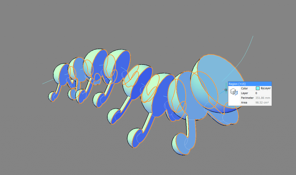 2D, 3D, BIM - 13 Laser-cut puzzle project- 3 faces-1024x608