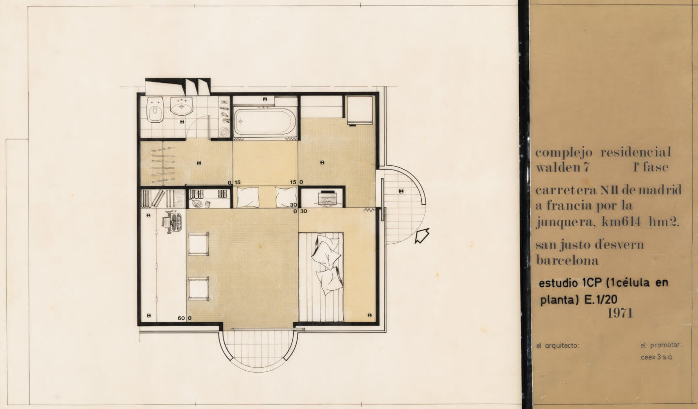 Walden-7- ricardo bofill taller arquitectura walden sant just desvern barcelona spain tipologia 01-1440x844