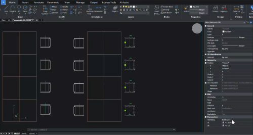 Blocuri Parametrice în BricsCAD