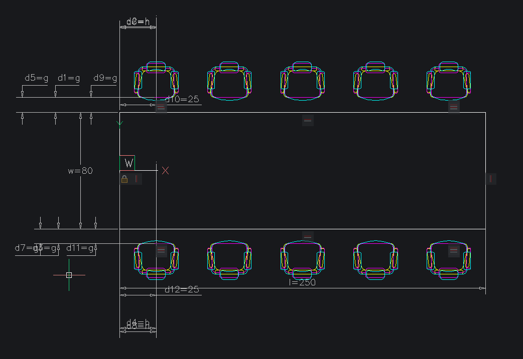 -2 Parametric Table and Chairs With Visibility States – Easy Builds- a20 dont-panic