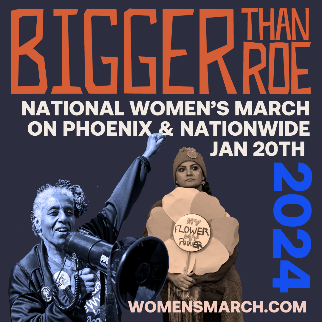 Bigger Than Roe Women's March Jan 20, 2024 Women's March