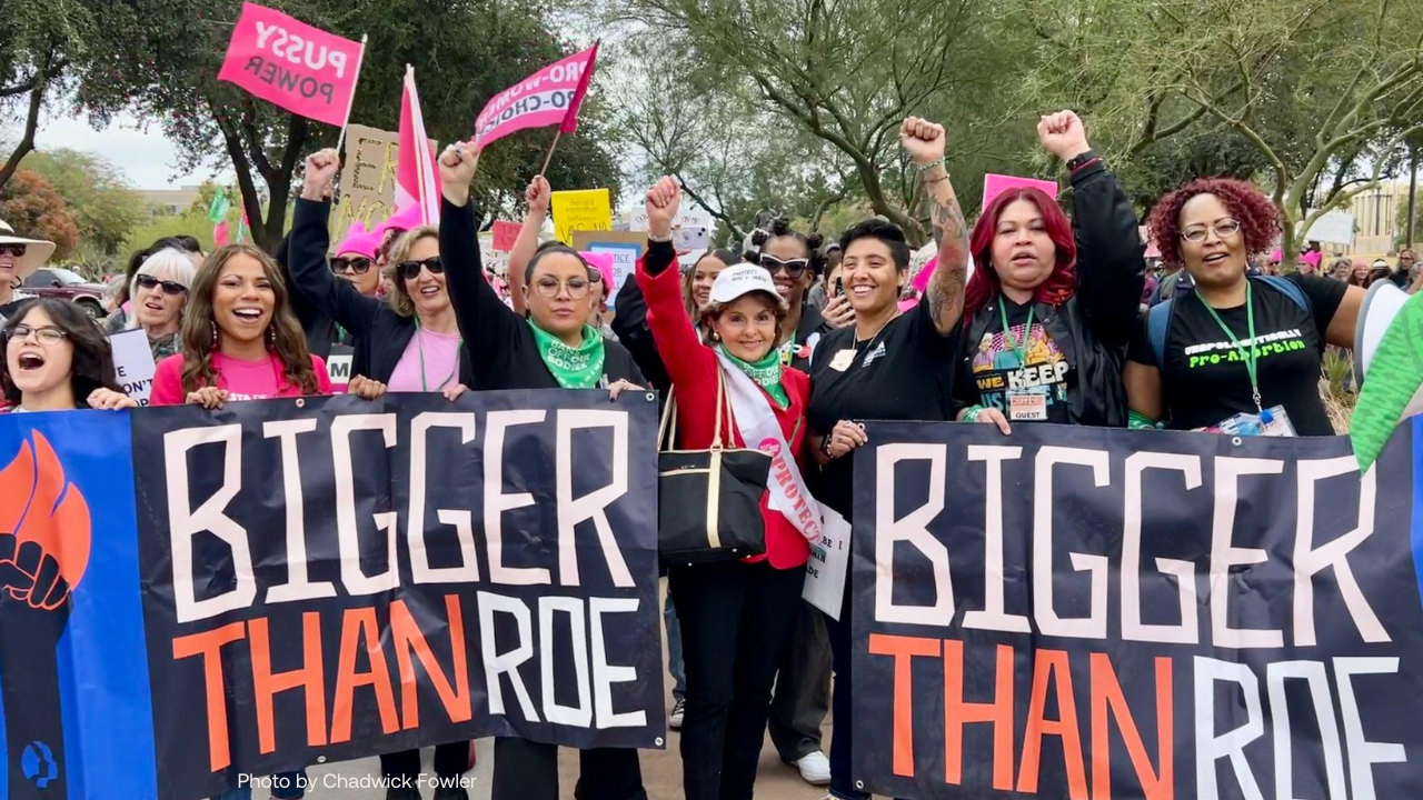 Women's March counter-protesters denounce feminism