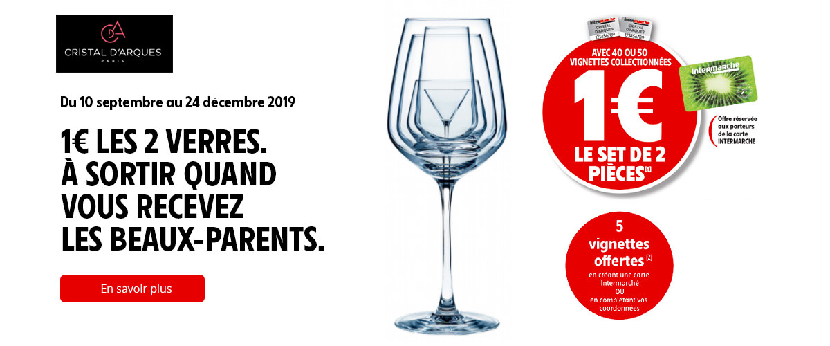 Intermarche 2 Verres A 1 Meme Vos Beaux Parents N En Reviendront Pas