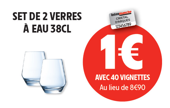 Intermarche 2 Verres A 1 Meme Vos Beaux Parents N En Reviendront Pas