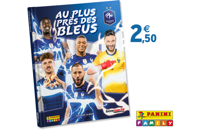 Album Panini Fier d'être bleu Carrefour sticker auto-collant equipe de  france football | Beebs