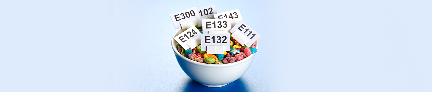 Les additifs alimentaires, qu'est-ce que c'est