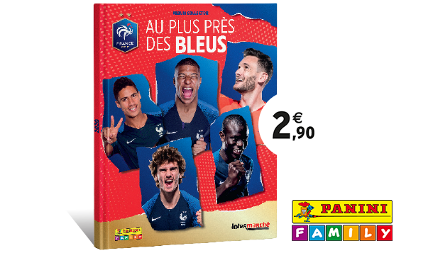 Cartes Foot Panini Pochettes Au Plus Pres Des Bleus Offertes