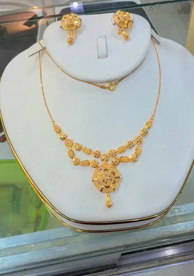 Round Double chain mala set  002003