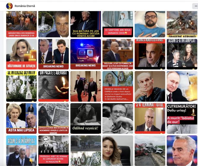 Inauthentic coordination continues, despite a full year having passed since the annulled elections. Some pages are full of AI generated content, with tearful