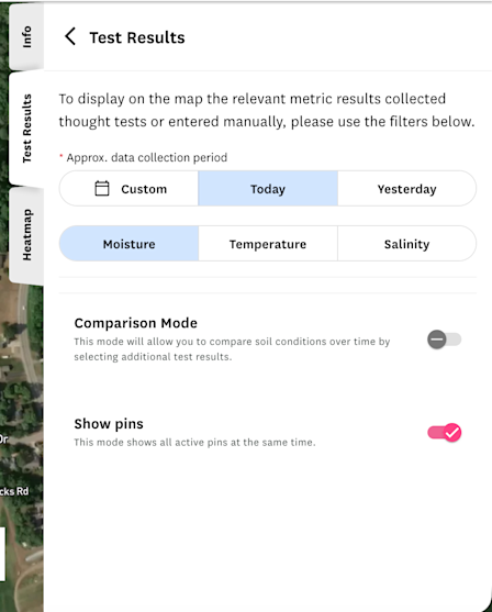 Map Tab Sidebar