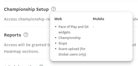 Permissions Bucket Question Mark