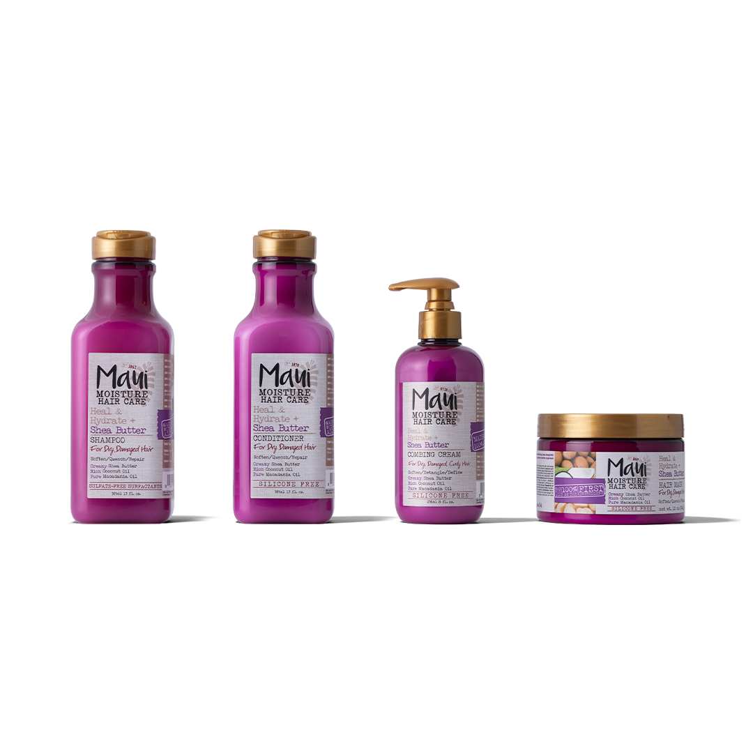 Frizz-Free + Shea Butter Collection shot