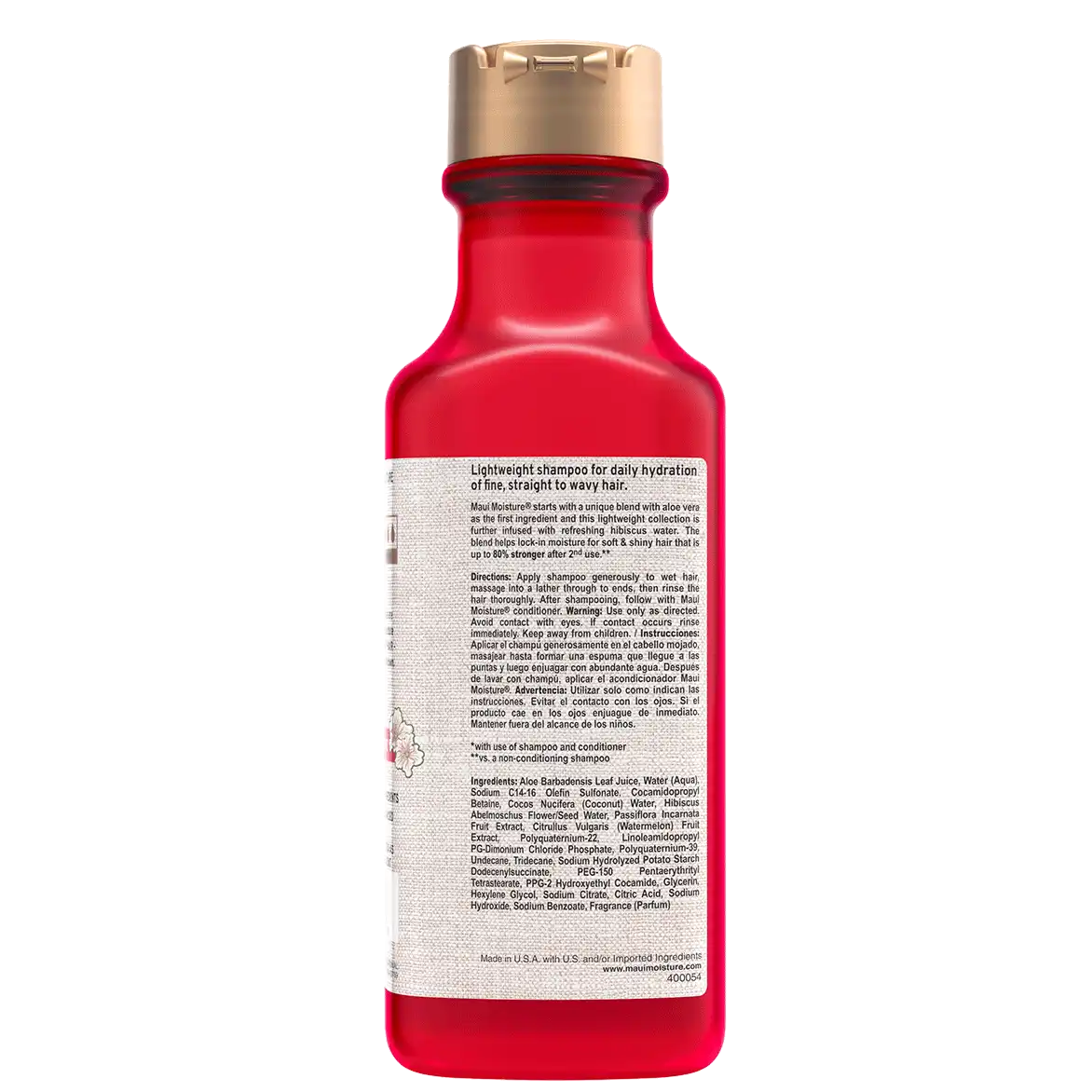 Lightweight Hydration + Hibiscus Water Shampoo