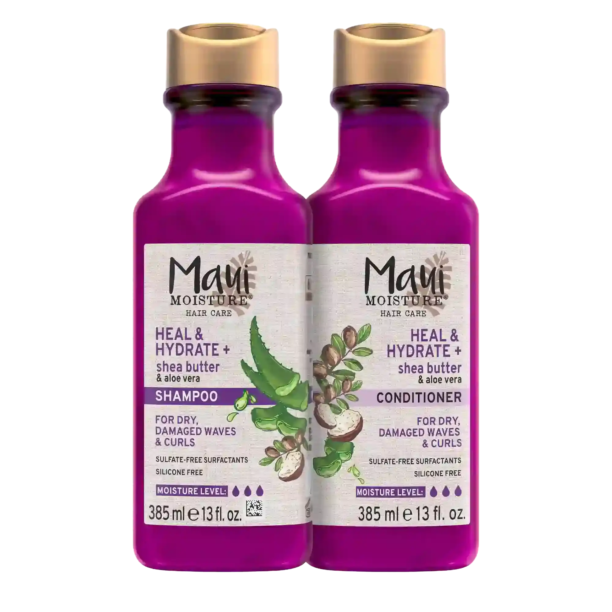 Maui Moisture® Shea Butter Shampoo Conditioner Bundle front of pack