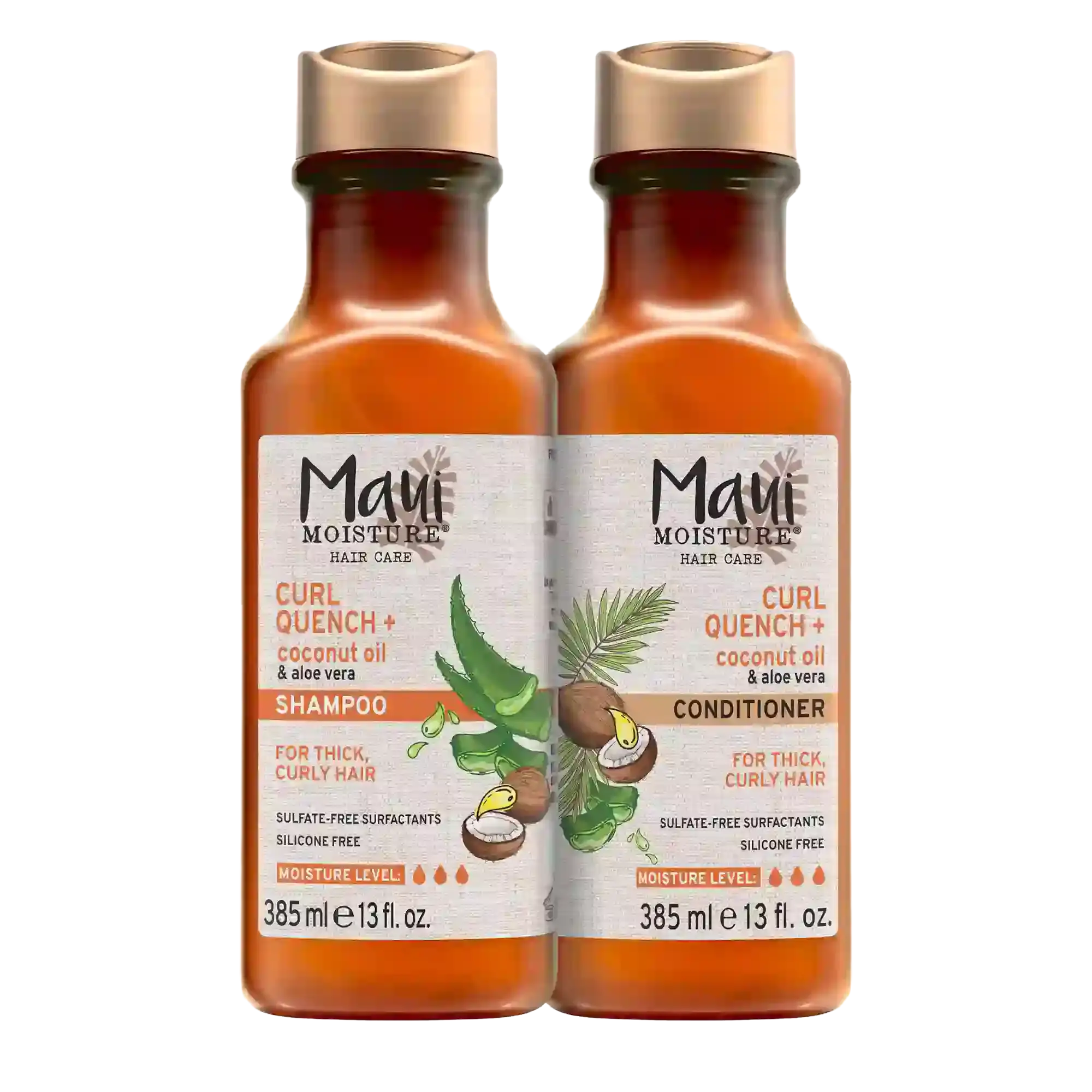 Maui Moisture® Coconut Oil Shampoo Conditioner Bundle front of pack