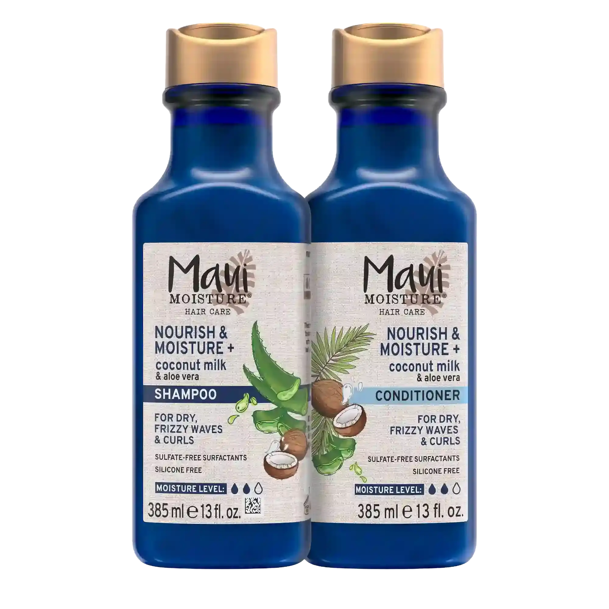 Maui Moisture® Coconut Milk Shampoo Conditioner Bundle front of pack