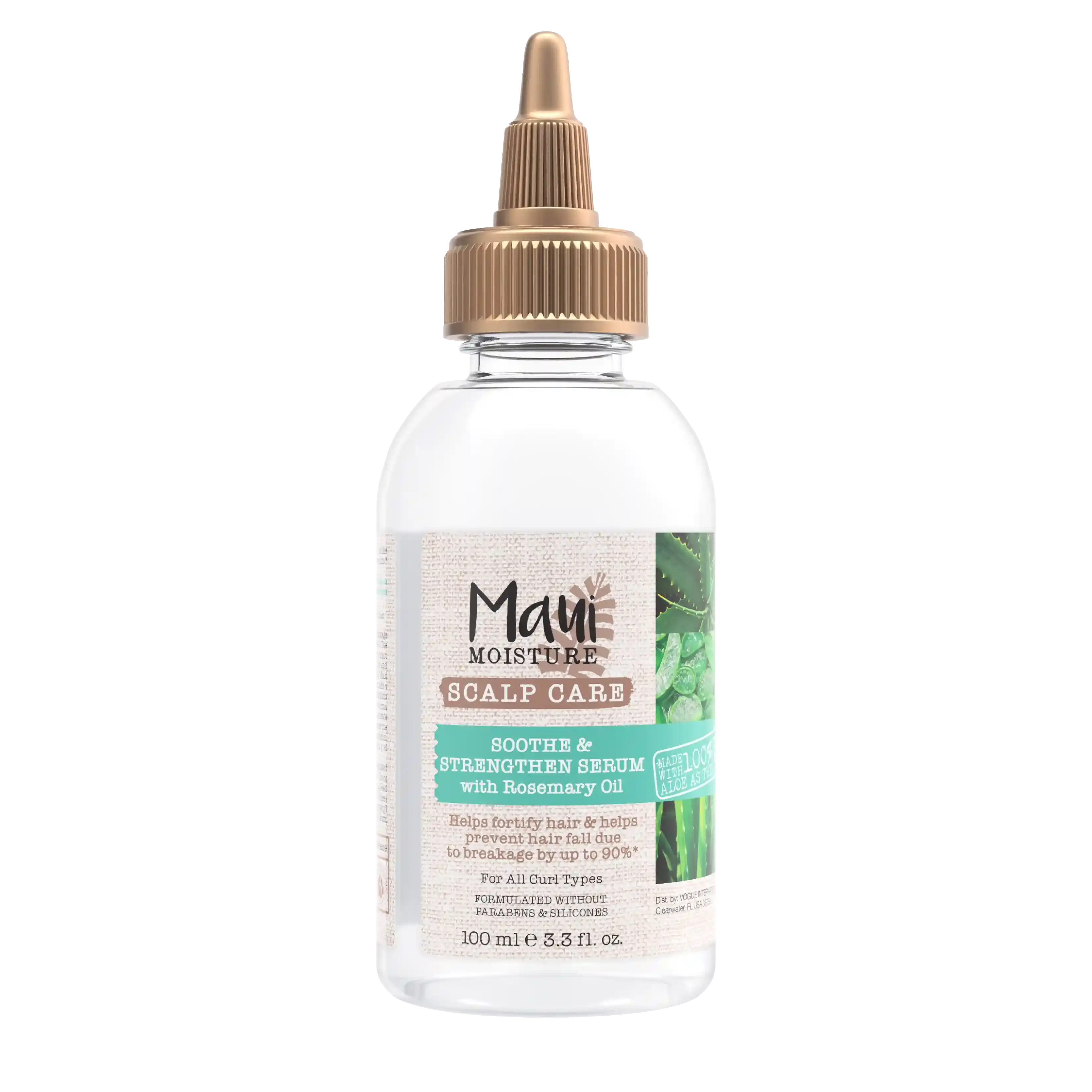 Maui Moisture® Scalp Care Soothe & Strengthen Serum with Rosemary Oil Front of Packaging