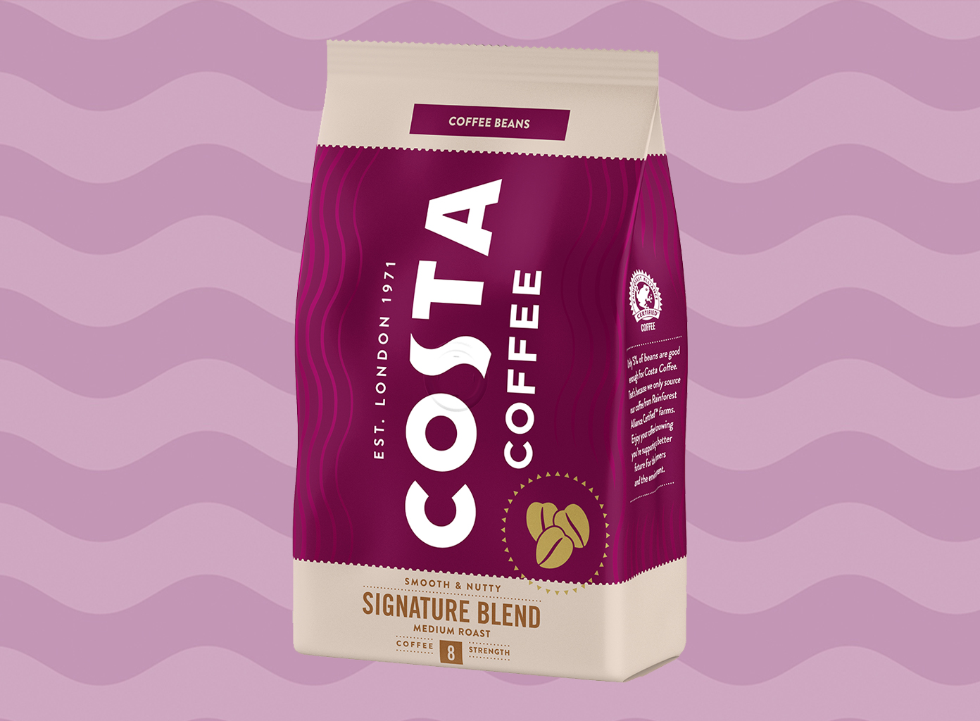 Costa Coffee Signature Blend Whole Bean