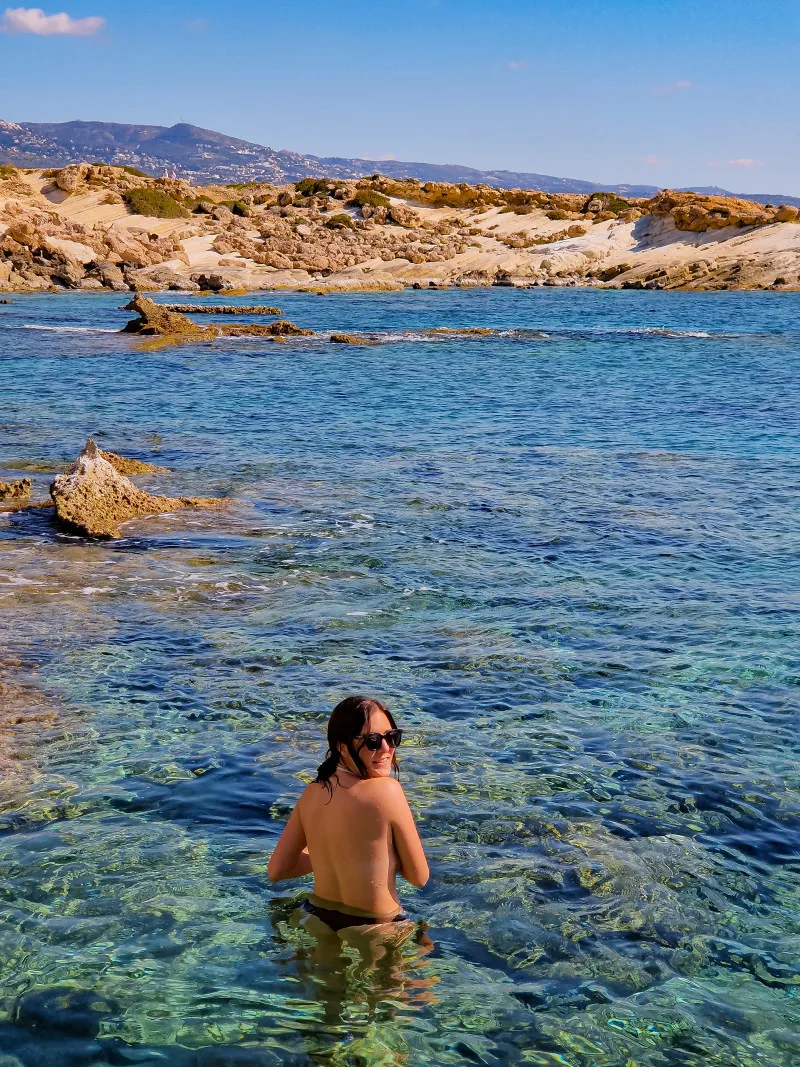 Can you swim in the sea in Cyprus in February? Yes you can!