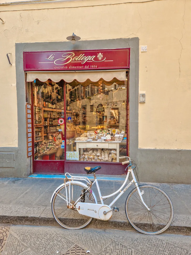 Local shop in Florence