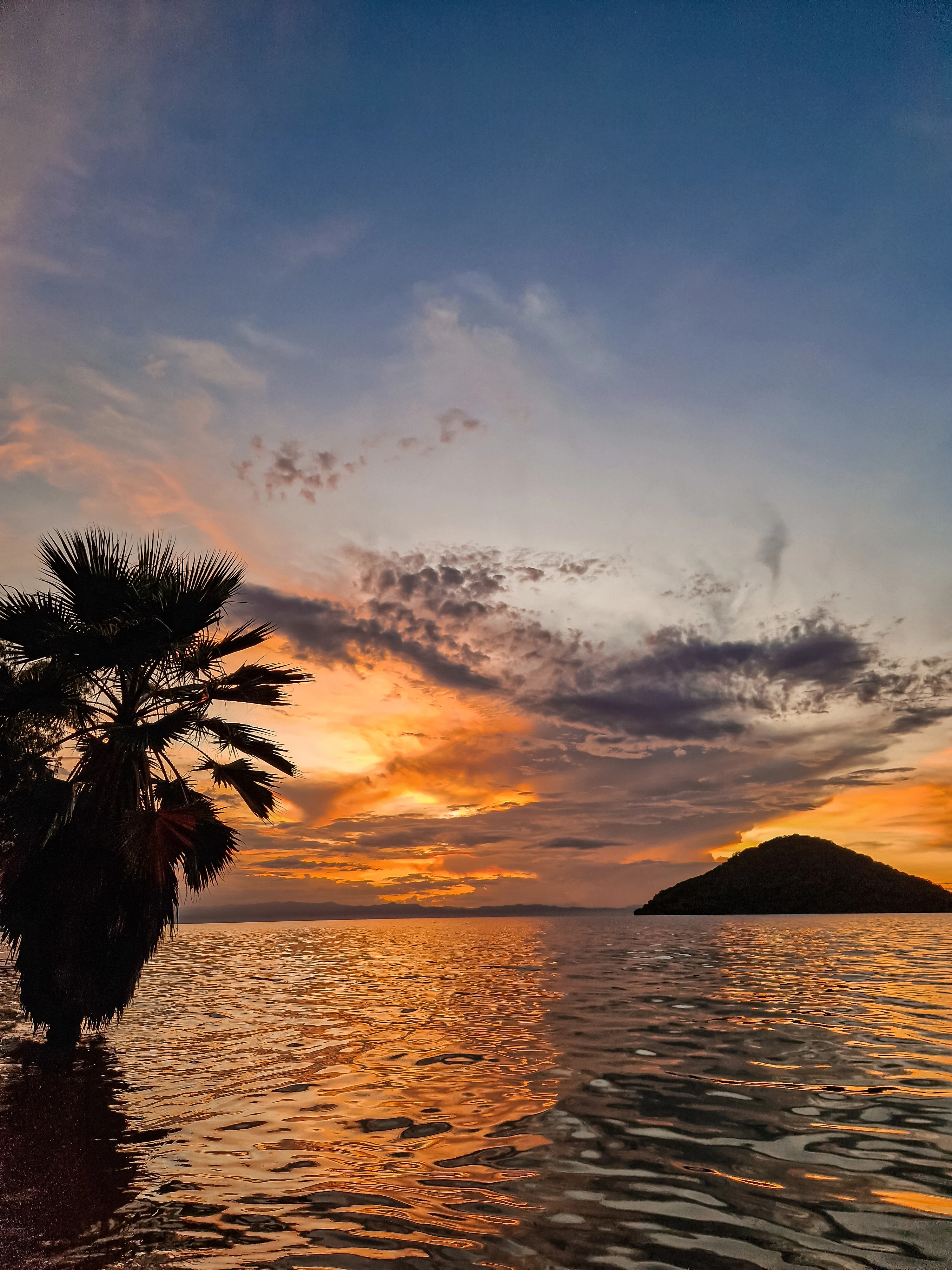 Lake Malawi at sunset