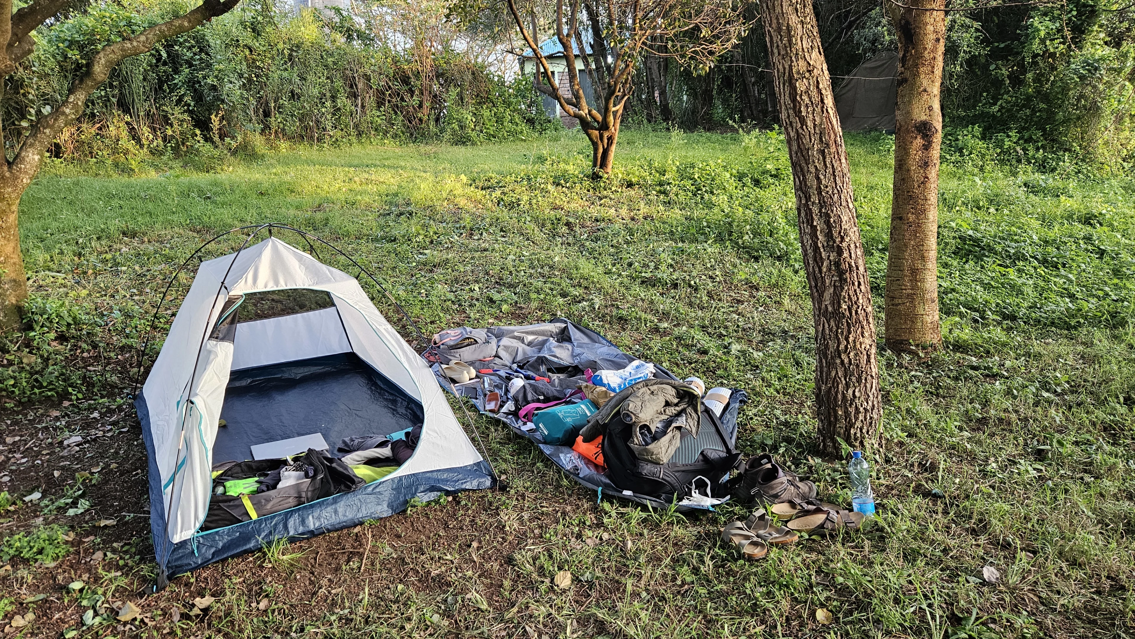 Very happy with the purchase of the tent, ready for new adventures with it