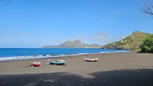 Ribeira de Prata’s quiet dark-sand beach