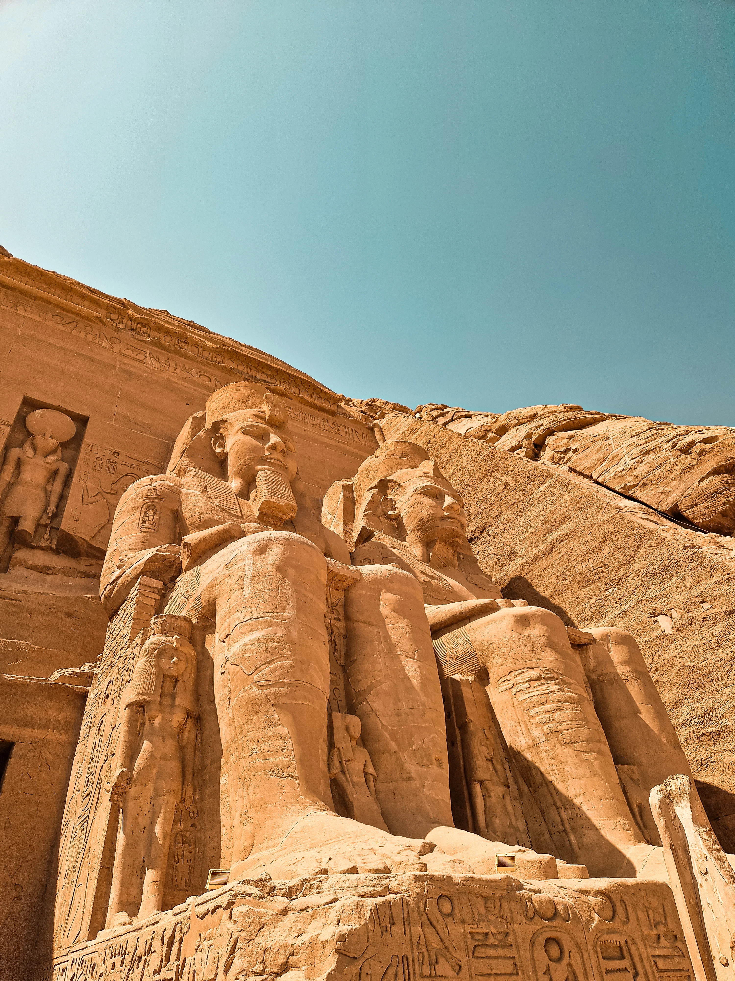 The scale of everything in Abu Simbel is impressive