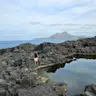 Natural pools close to Tarrafal on Santiago Island, Cape Verde
