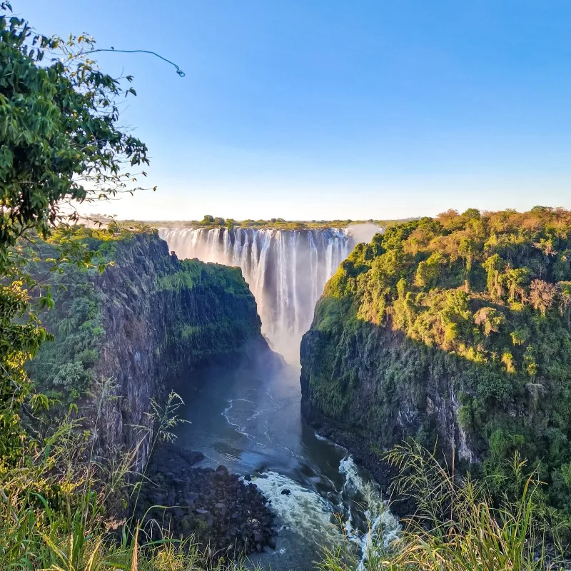 Victoria Falls from the Zambian side