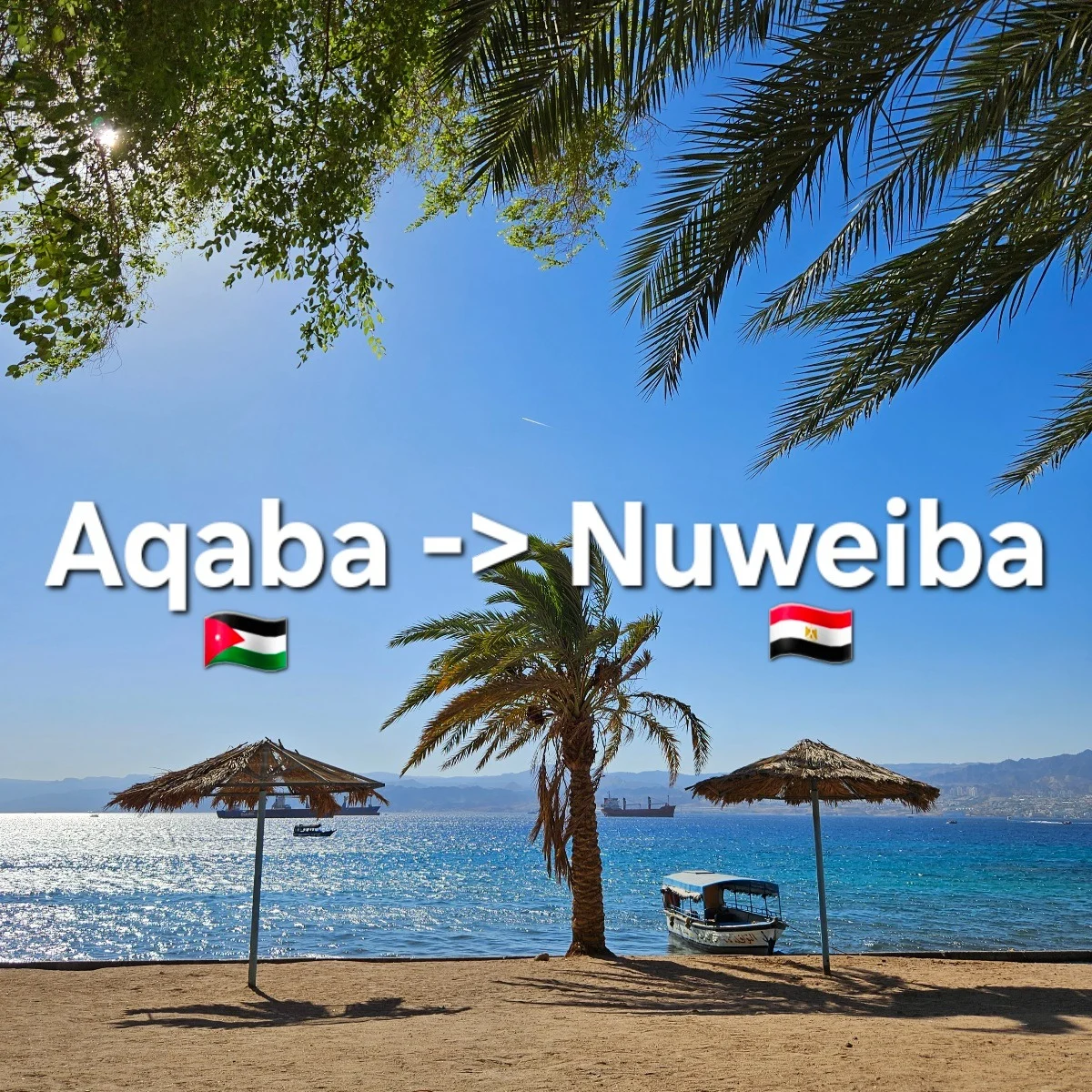 Aqaba to Nuweiba ferry