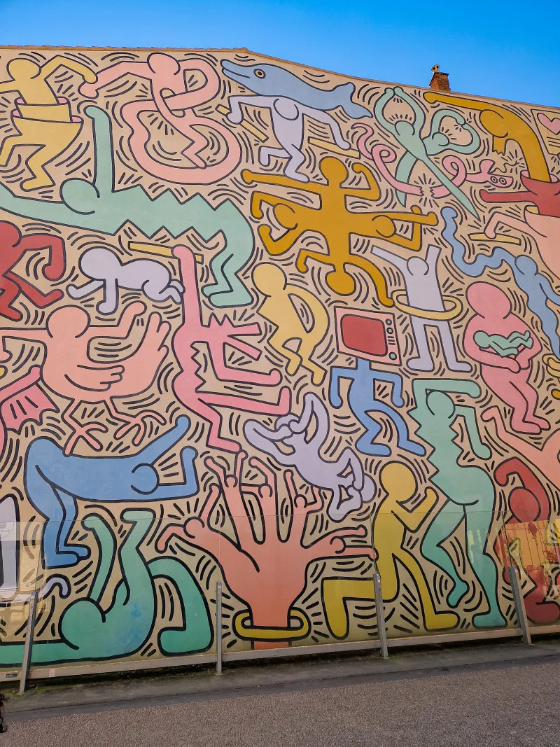 Tuttomondo (English: All World) is a mural created by American artist Keith Haring in 1989 in Pisa