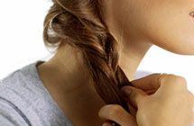 Step 5 For French Fishtail Braid