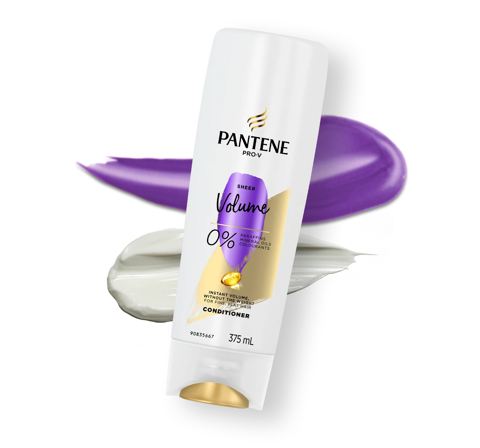Sheer volume conditioner for fine and flat hair