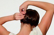 Low Chignon- Step 7  