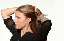 Step 1 Long Illusion Ponytail