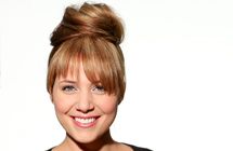 Fake Bang Top Knot Hairstyle -Pantene