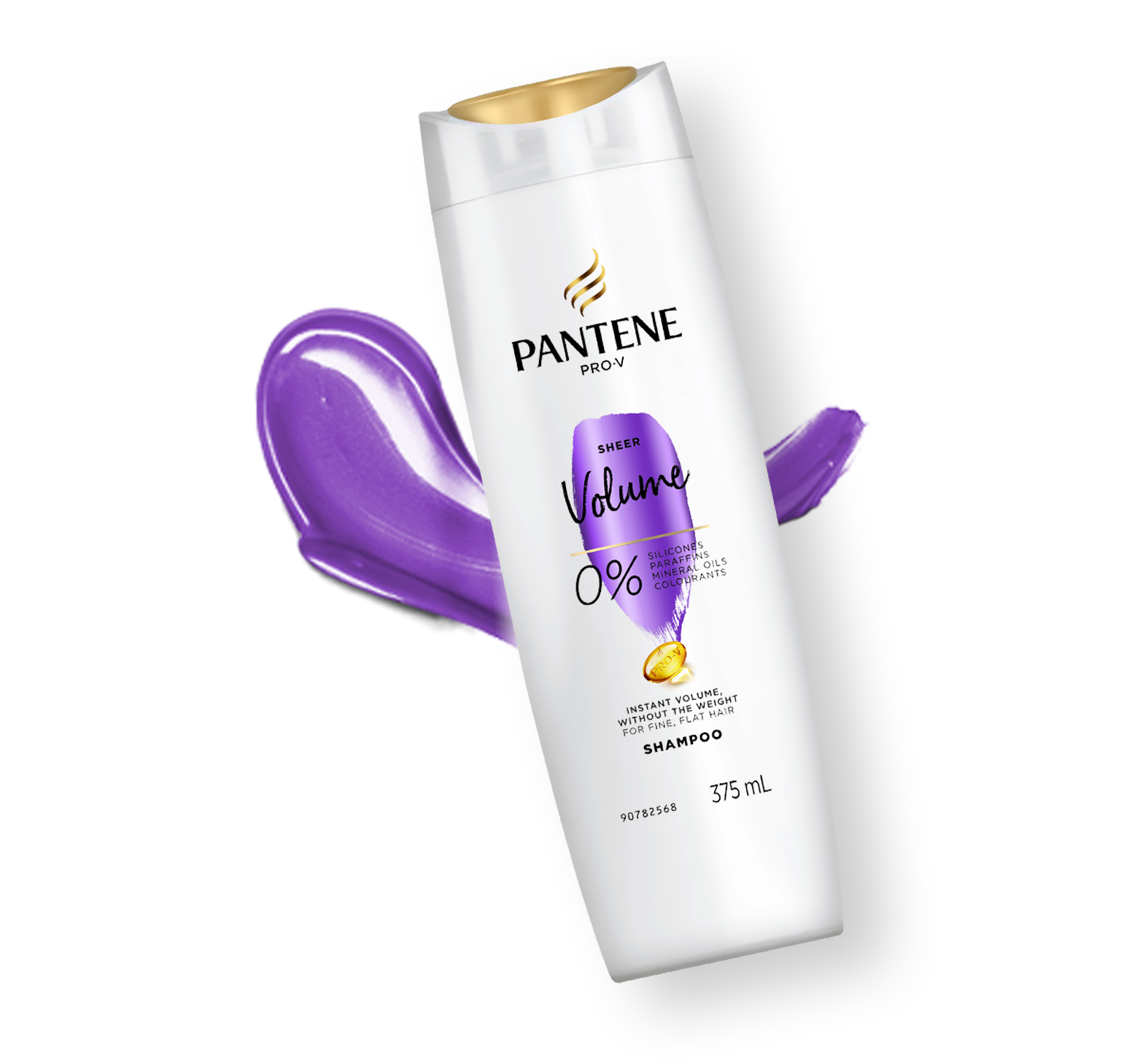 Pantene Sheer Volume shampoo for fuller, voluminous hair
