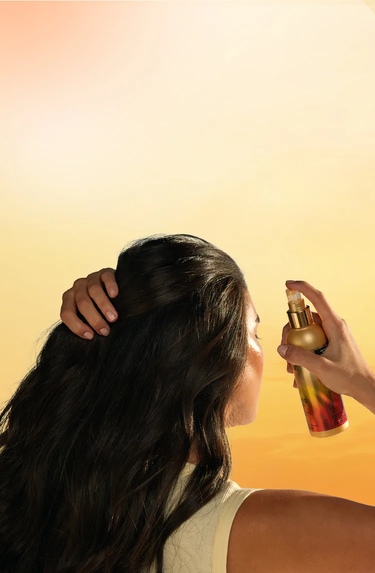 protect your hair from sun and heat