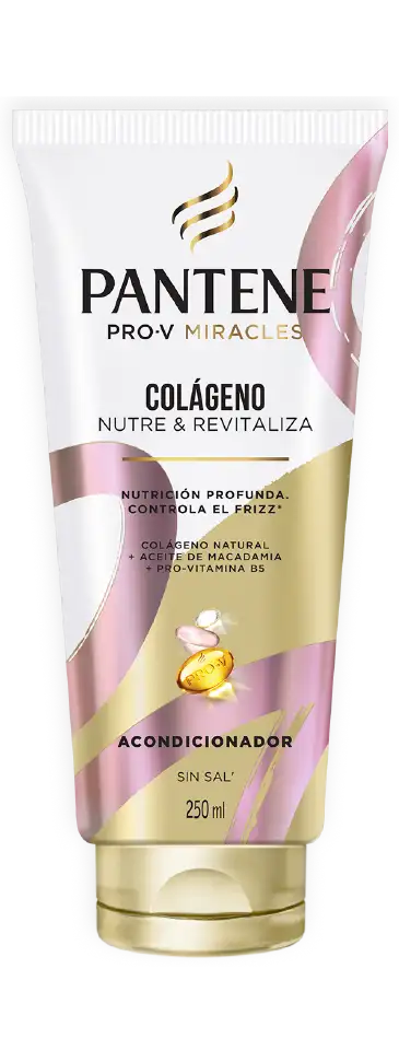 Acondicionador Colágeno Nutre y Revitaliza para cabello maltratado de Pantene