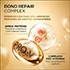 BOND REPAIR COMPLEX DESENVOLVDIA PARA UMA ABSORCAO PROFUNDA DE AGENTES REPARADORES. AMINO-PEPTIDEO Fortalece a estrutura contra danos futuros COMPLEXO PRO-VITAMINA Cria novas liacoes capilares