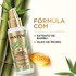 Sérum leave-in Pantene Pro-V com extrato de bambu e óleo de rícino para nutrição e controle do frizz.
