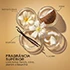 NOTA FLORAIS COCO BAUNILHA JASMIN FRAGRANCIA SUPERIOR com notas florais, coco, jasmin e baunilha