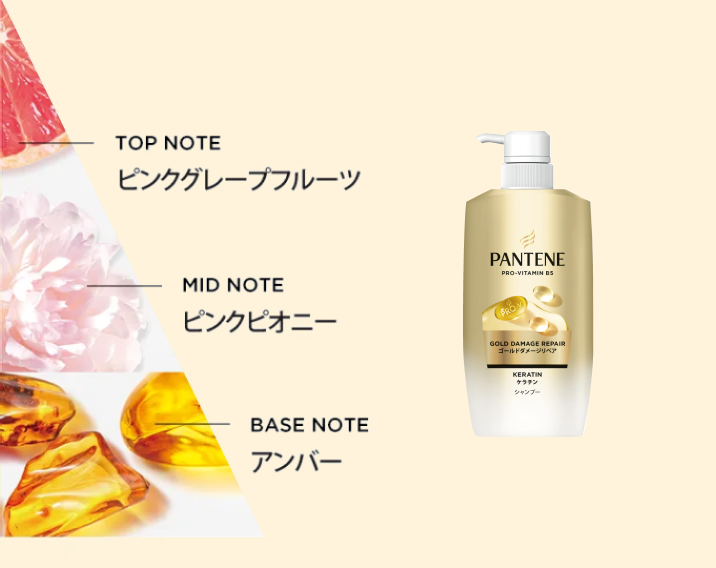 ゴールドダメージリペアシリーズ | パンテーン (PANTENE) 公式サイト