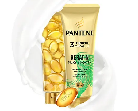 Pantene Keratin Silky Smooth Article page banner