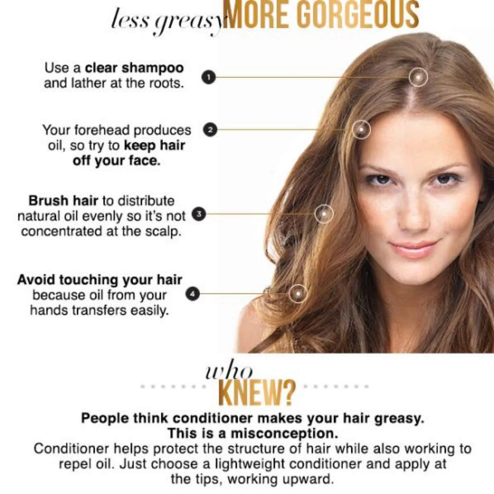 Get Rid Of Greasy Hair