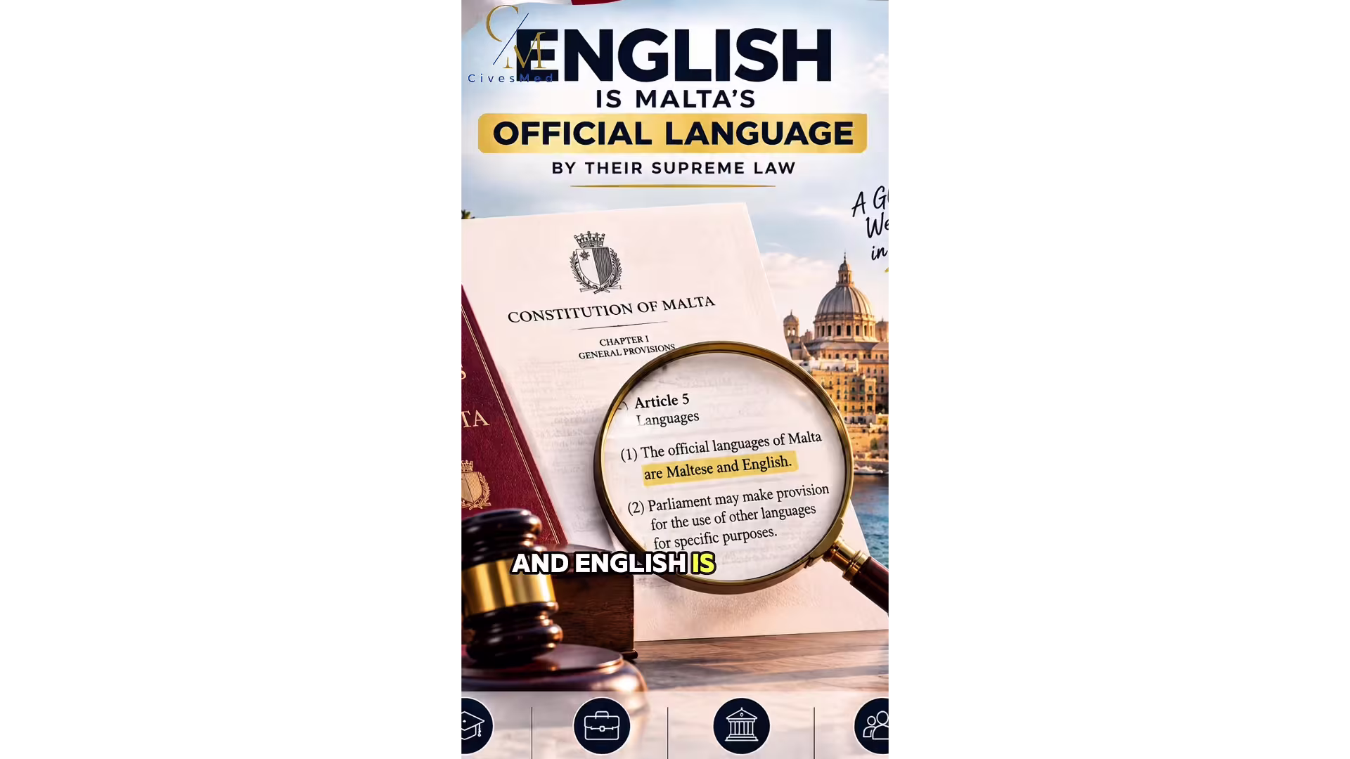 Why English as an Official Language Makes Relocating to Malta Seamless